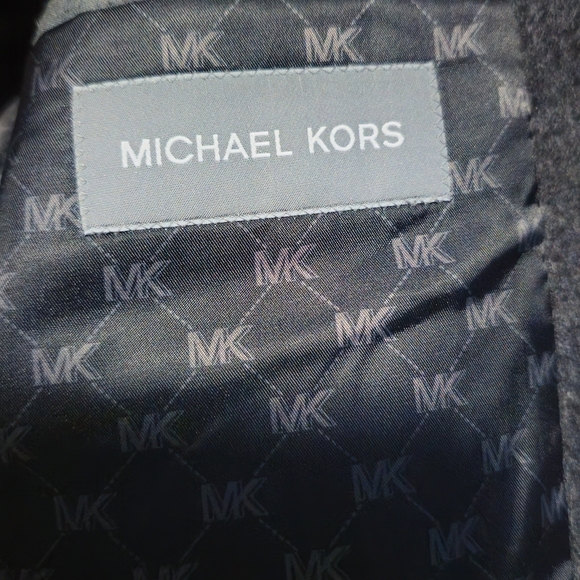 Michael Kors Charcoal Men's Wool Cashmere Luxury Classic Fit Sport Coat size 40R - Picture 4 of 6